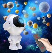 Купить оптом Лазерный проектор звездного неба Астронафт (4 вкладыша) + колонка (с пультом и USB) MGY-143 в Украине