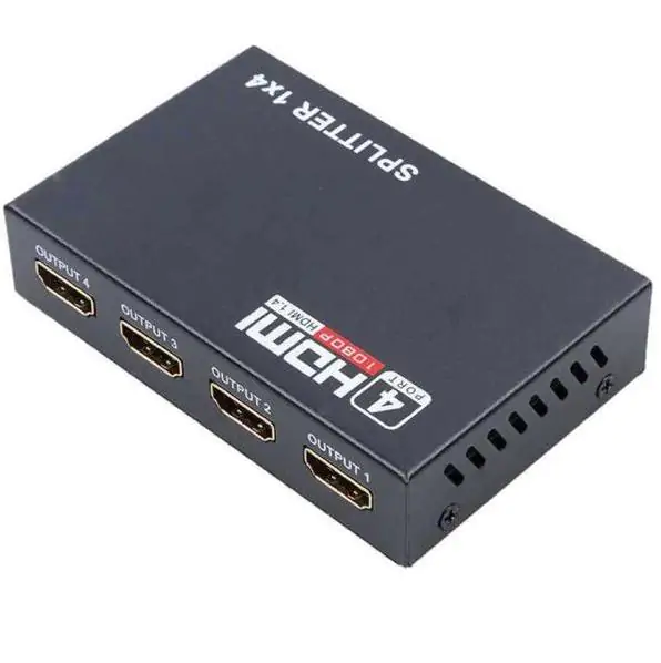 Купити оптом Купити HDMI розгалужувач на 4 порти HDMI SPLITTER оптом - ціна 224 грн в Україні 