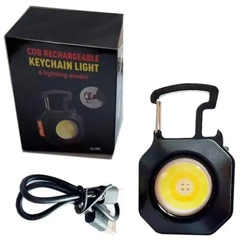 Купить оптом Фонарь-карабин 4 в 1 LL-201 в Украине 