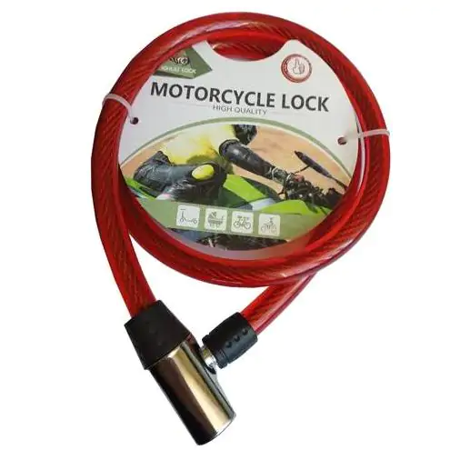 Купити оптом Купити Замок велосипедний 2 ключі 185B оптом - ціна 110 грн в Україні 