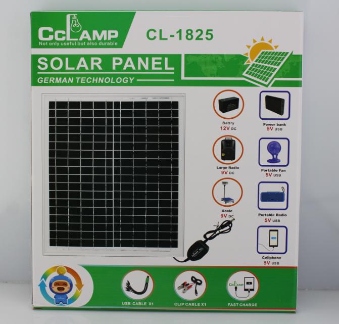 Купить оптом Солнечная панель с USB CL-1825 в Украине