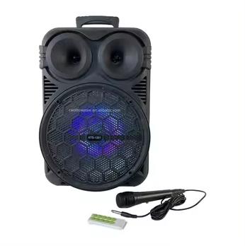 Купить оптом Аудио система колонка с микрофоном и bluetooth KTS-1201S