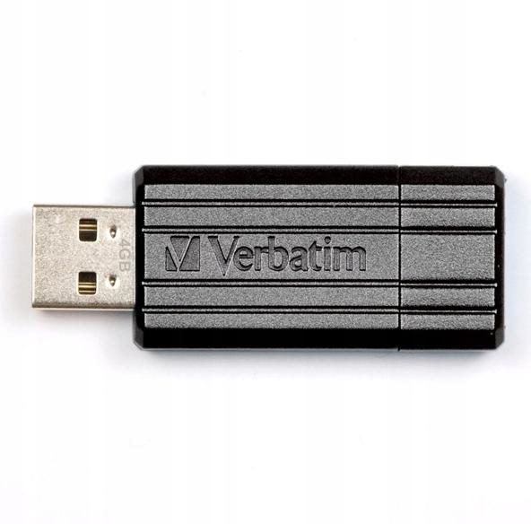 Купить оптом Флешка PinStripe USB Verbatim 32GB Black