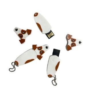 Купить оптом Флешка (USB 2.0) в виде собаки 8GB