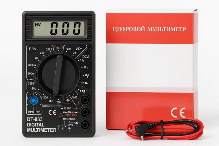Купить оптом Цифровой мультиметр тестер вольтметр DT-838 2 сорт в Украине 