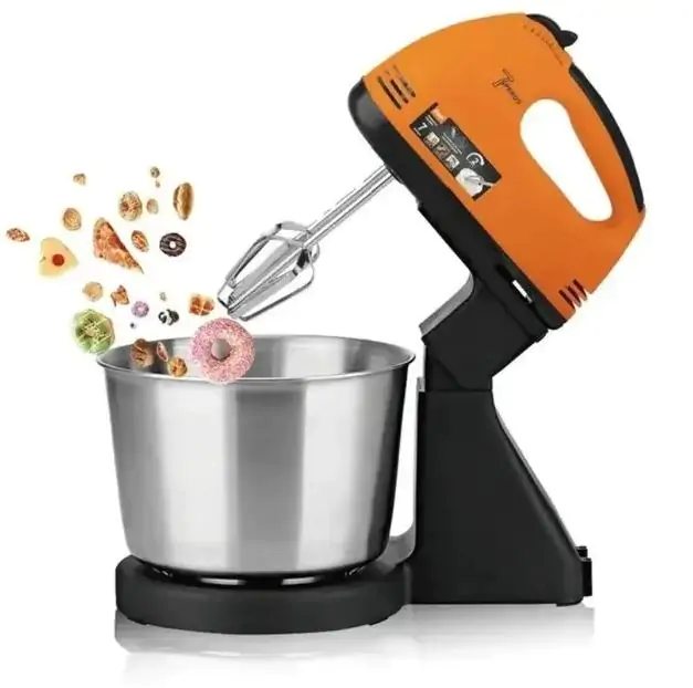 Купити оптом Купити Міксер з чашею DOMOTEC R.6637O (помаранчевий) оптом - ціна 490 грн в Україні , зображення 2