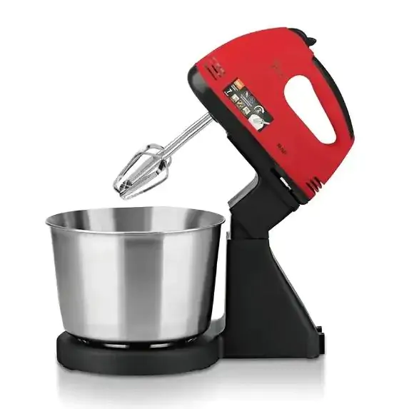Купити оптом Купити Міксер із чашею DOMOTEC R.6637R (червоний) оптом - ціна 490 грн в Україні , зображення 2