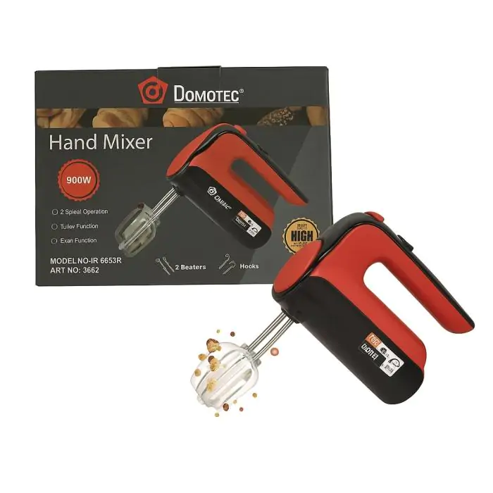 Купить оптом Миксер DOMOTEC R.6653R (красный) в Украине , изображение 2