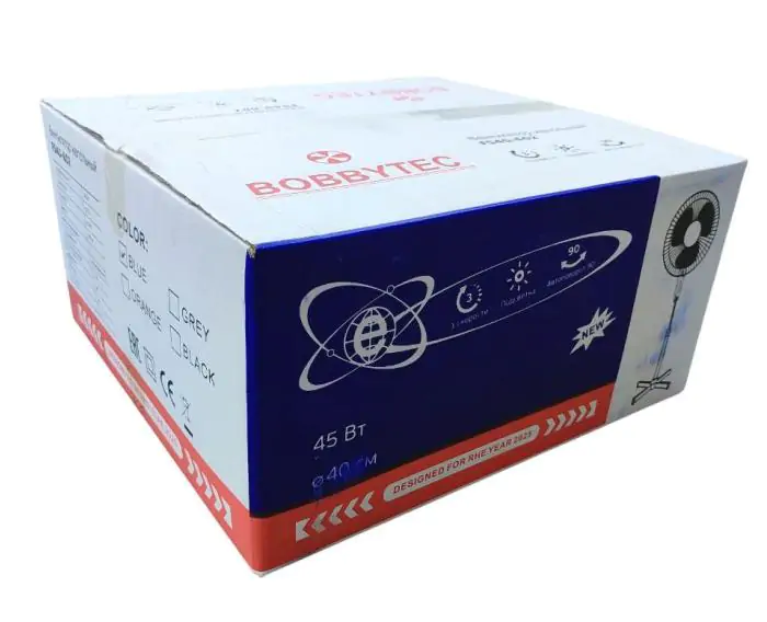 Купити оптом Купити Вентилятор напольный BOBBYTEC FS40-602 (продается по 4шт) оптом - ціна 569 грн в Україні , зображення 2