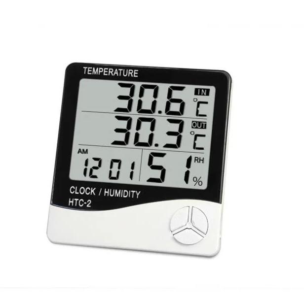 Купить оптом Термометр метеостанция (с выносным датчиком) HTC-2 в Украине