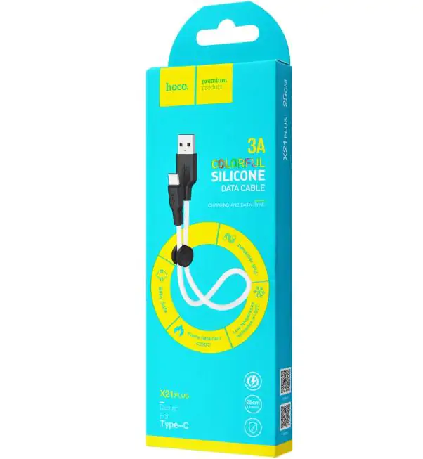 Купить оптом Кабель Type-C Hoco X21 0.25M в Украине 