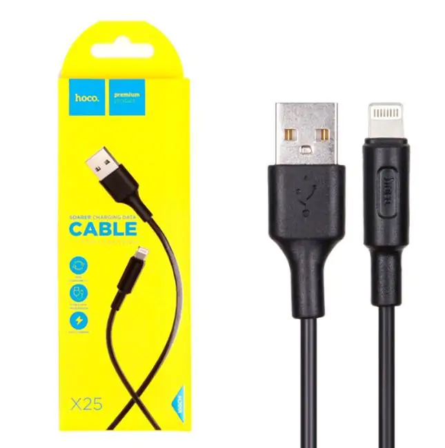Купить оптом Кабель Lightning Hoco X25 1M в Украине 