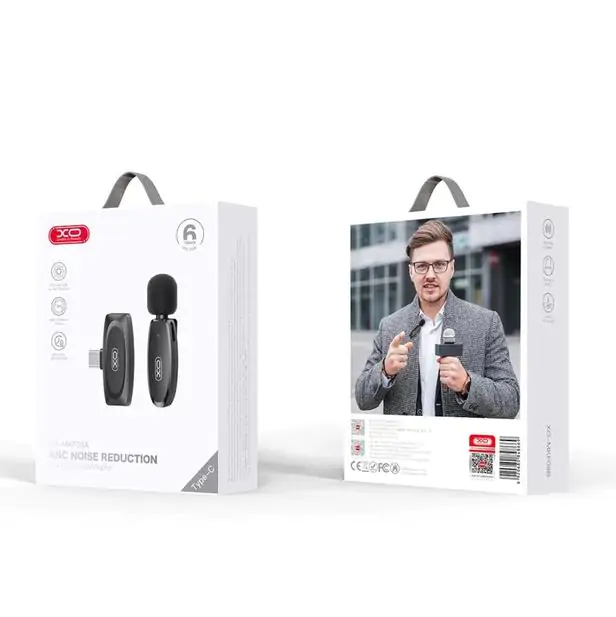 Купити оптом Купити Мікрофон петличний Type-C XO MKFO8A оптом - ціна 216 грн в Україні 