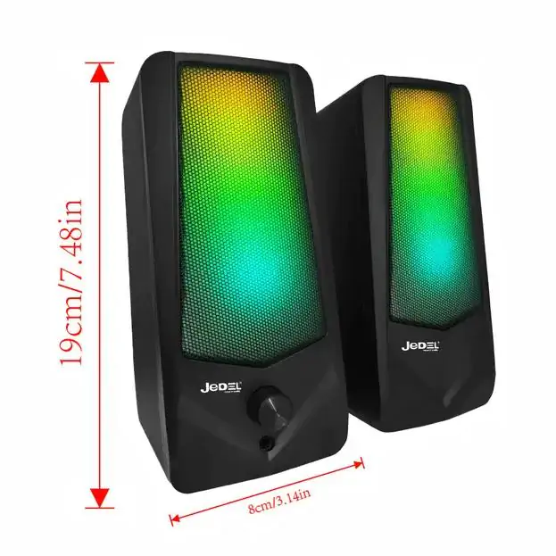 Купити оптом Купити Комп'ютерні колонки (RGB+Bluetooth) USB JEDEL S523 оптом - ціна 480 грн в Україні 