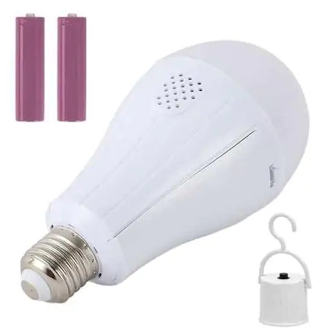 Купить оптом Лампа акб 2х 18650 (цоколь E27) 20W в Украине 