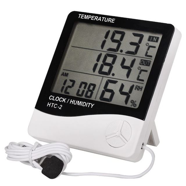 Купить оптом Термометр метеостанция (с выносным датчиком) HTC-2