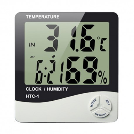 Купить оптом Термометр метеостанция HTC-1