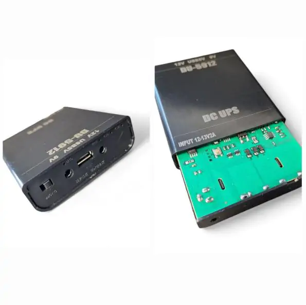 Купить оптом Повербанк для роутера (9V + 12V) (3 слота для 18650 не входят в комплект) в Украине 