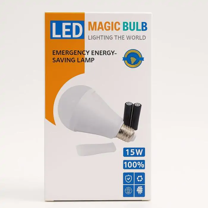 Купити оптом Купити Лампа на акумуляторі 1х18650 (цоколь E27) JINBO оптом - ціна 110 грн в Україні 