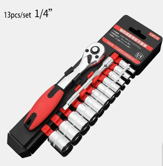 Купити оптом Купити Набір торцевих головок (12шт) з тріскачкою 1/2 Socket Set CR-V JC-8039 оптом - ціна 249 грн в Україні , зображення 2