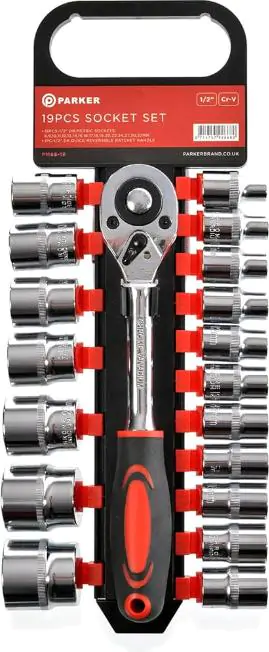 Купить оптом Набор торцевых головок (19шт) с трещоткой 1/2 Wrench Set CR-V JC-8044 в Украине , изображение 2