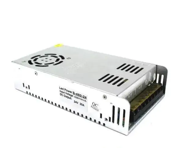 Купити оптом Купити Адаптер блок живлення 24V 20A METAL оптом - ціна 513 грн в Україні 