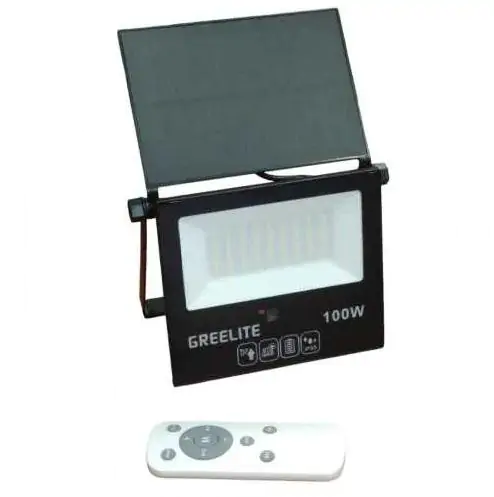 Купити оптом Купити Вуличний ліхтар на стовп + сонячна панель JX-010-100W (з пультом) оптом - ціна 389 грн в Україні 