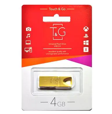 Купити оптом Купити Флешка USB 4GB T&G Type-C 009 Star золото оптом - ціна 118 грн в Україні 