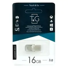 Купить оптом Флешка USB 16GB T&G Type-C 009 Star серебро в Украине 