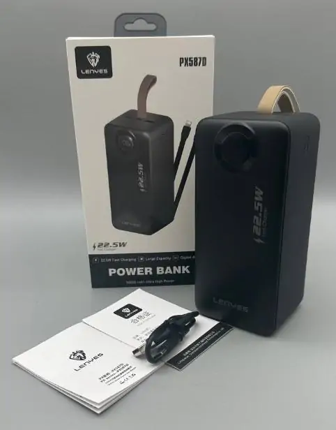 Купить оптом Повербанк LENYES PX587D 50000mAh (PD 22.5W) в Украине 