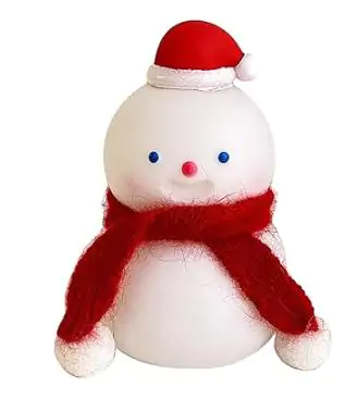 Купити оптом Купити Нічник у вигляді сніговика зірочки на батарейках AT-013D оптом - ціна 47 грн в Україні , зображення 2