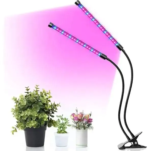 Купить оптом Фитолампа на 2 ветки J22WL-02 в Украине 