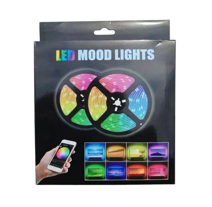 Купити оптом Купити Світлодіодна стрічка покращена (5 метрів) Управління з телефону (працює від USB та повербанку) оптом - ціна 176 грн в Україні 