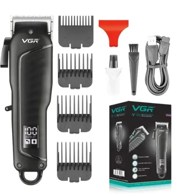 Купити оптом Купити Машинка для стрижки волосся VGR V-683 (заряджання від USB) оптом - ціна 520 грн в Україні 