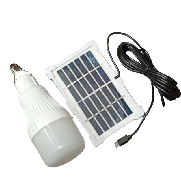 Купить оптом Светодиодная лампа с крючком CL-022 (+ солнечная панель) в Украине , изображение 2