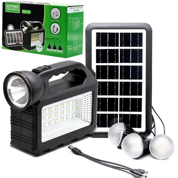 Купити оптом Купити Ліхтар переносний станція GDTimes GD-101 оптом - ціна 611 грн в Україні 