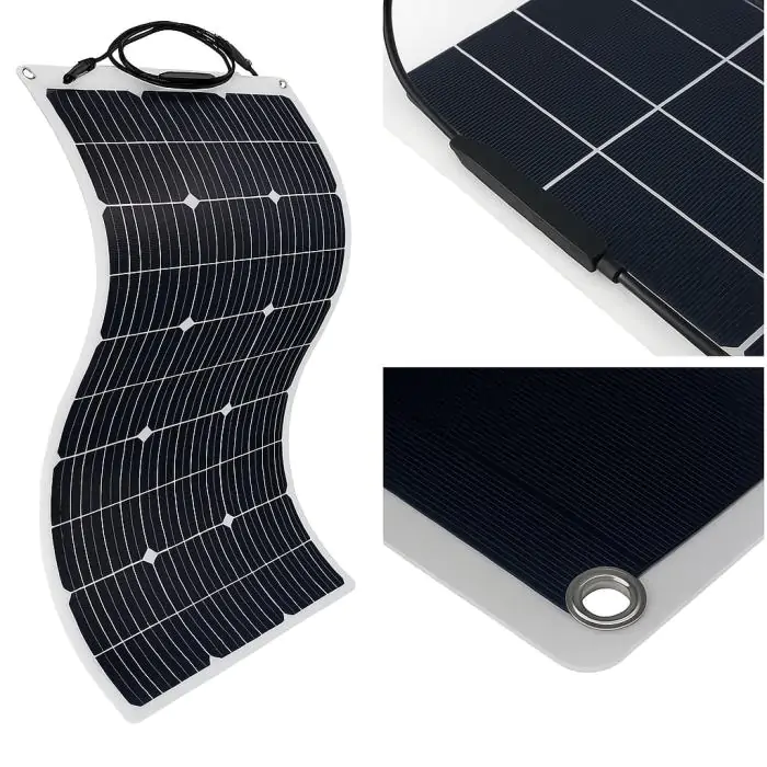 Купити оптом Купити Сонячна панель гнучка 100W (595x925x2.6sm) оптом - ціна 1599 грн в Україні 