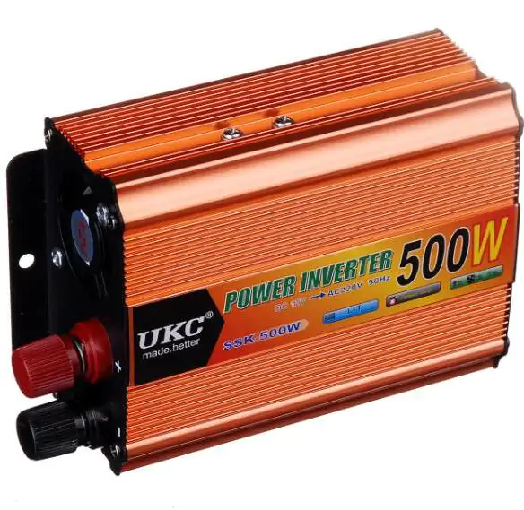 Купити оптом Купити Преобразователь инвертор DC 12V/AC 220V с 12 на 220 Вольт UKC SSK-500W оптом - ціна 523 грн в Україні 