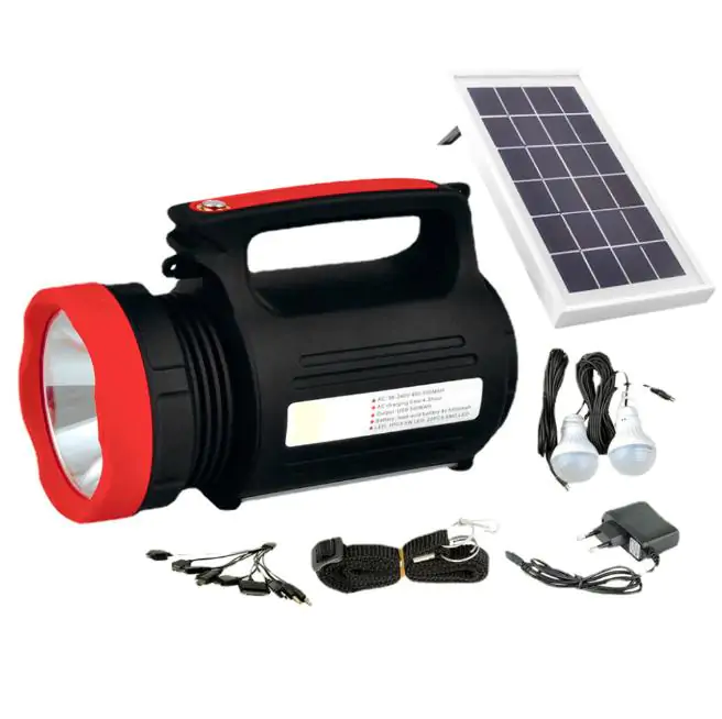 Купити оптом Купити Ліхтар акумуляторний (сонячна панель+лампочки) WX-1902 оптом - ціна 708 грн в Україні 