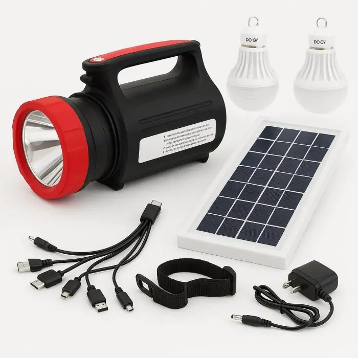 Купити оптом Купити Ліхтар акумуляторний (сонячна панель+лампочки) WX-1902 оптом - ціна 708 грн в Україні , зображення 2