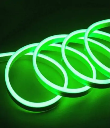 Купити оптом Купити Світлодіодна силіконова стрічка 5050 Зелена (5 метрів) NEON LED 12V-220V оптом - ціна 210 грн в Україні , зображення 2