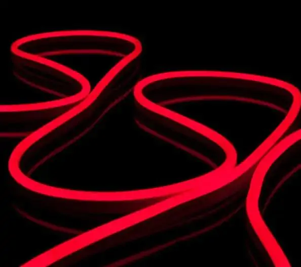 Купить оптом Светодиодная силиконовая лента 5050 Красная (5 метров) NEON LED 12V-220V в Украине , изображение 2