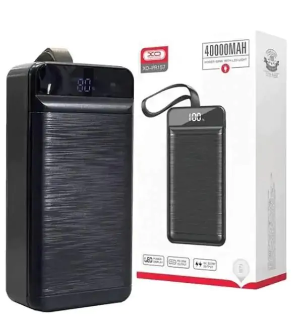 Купить оптом Повербанк 40000mAh XO PR157 (PD20W QC22.5W) в Украине 