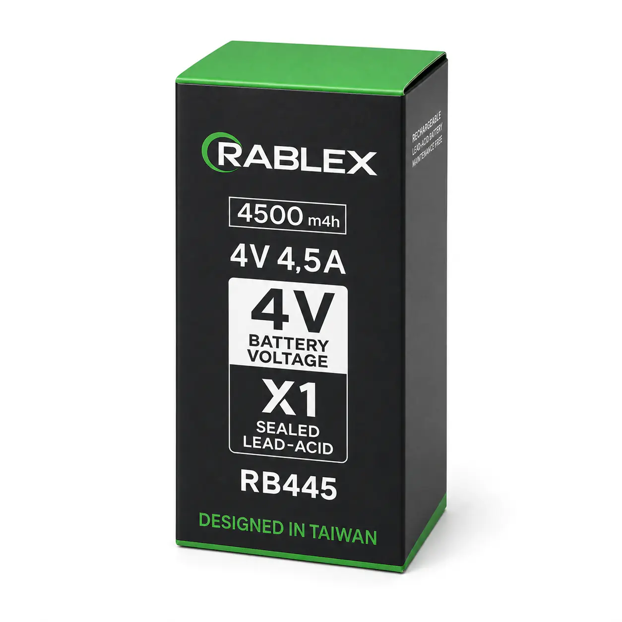 Купить оптом Аккумулятор RABLEX 4V 4.5Ah RB445 в Украине , изображение 2