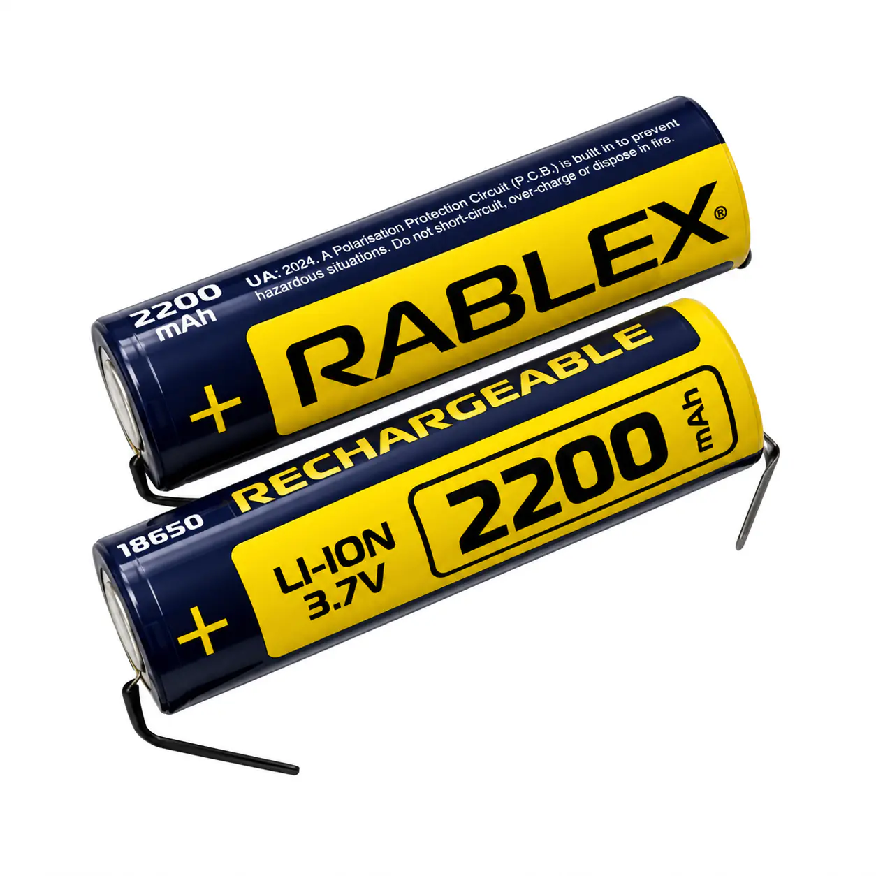 Купити оптом Купити Акумулятор Rablex Li-Ion 18650 (без захисту) 2200mAh оптом - ціна 88 грн в Україні , зображення 2