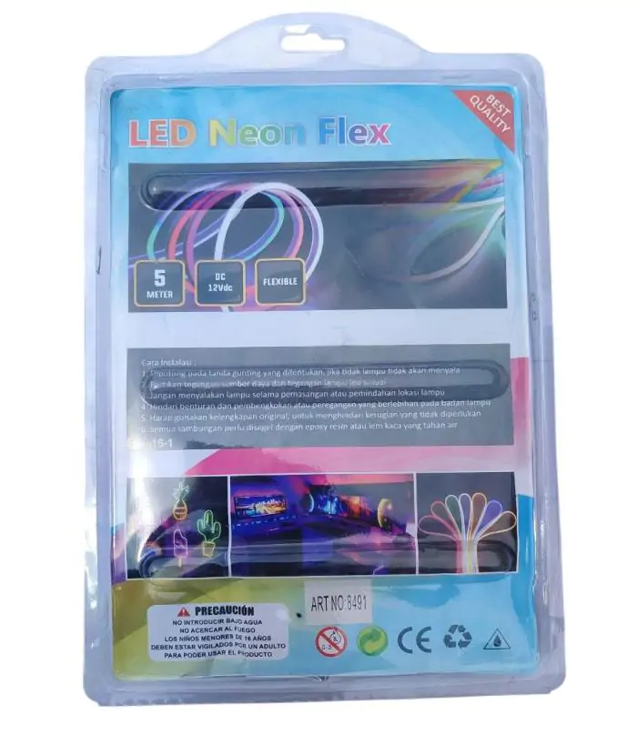 Купити оптом Купити Светодиодная силиконовая лента 5050 RGB (5 метров) NEON LED 12V-220V оптом - ціна 255 грн в Україні , зображення 3