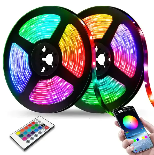 Купити оптом Купити Светодиодная лента RGB (3 метра) для фоновой подсветки телевизора (приложение на телефон) оптом - ціна 165 грн в Україні 