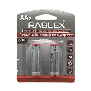 Купить оптом Аккумулятор RABLEX HR6/AA 600mAh 2шт/блистер (Цена указана за 2шт) в Украине 