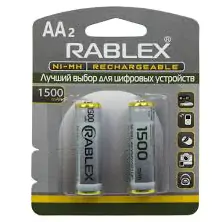 Купити оптом Купити Акумулятор RABLEX HR6/AA 1500mAh 2шт/блістер (Ціна вказана за 2шт) оптом - ціна 102 грн в Україні 