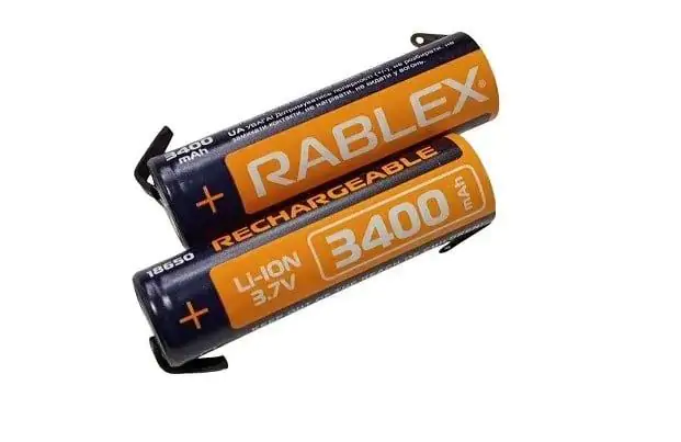 Купить оптом Аккумулятор Rablex Li-Ion 18650 (под пайку) 20А 3400mAh в Украине 